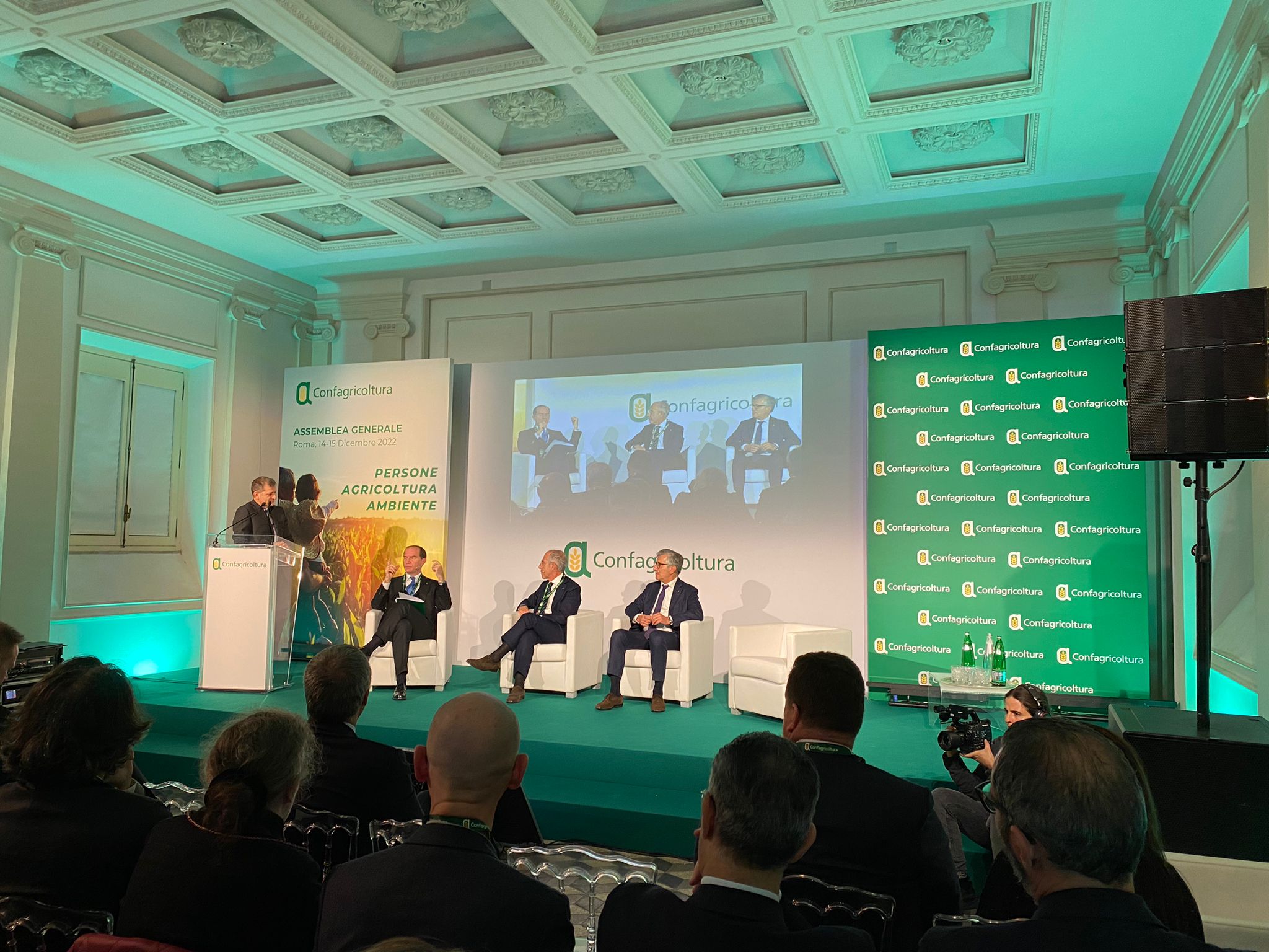 Confagricoltura assemblea Giansanti Starace Maioli